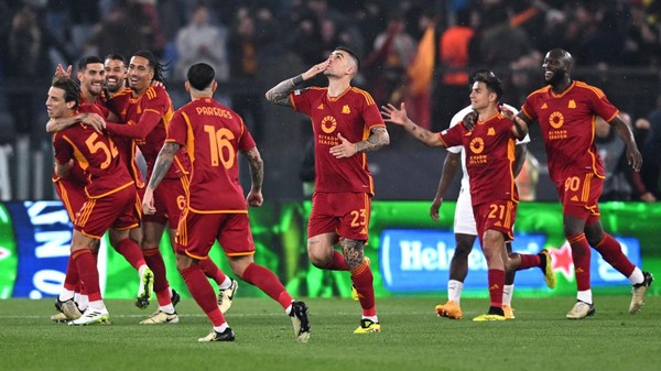 Roma Vs Milan: I Lupi Menang 2-1, Maju ke Semifinal