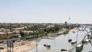 Bingkai Sepekan: Banjir Langka Dubai-Bos Apple Kunjungi Indonesia Bingkai Sepekan: Banjir Langka Dubai-Bos Apple Kunjungi Indonesia