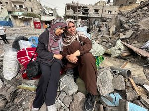 Duka Nestapa Wanita Gaza yang Kehilangan Tempat Tinggal