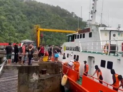 Gunung Ruang Erupsi, Pegawai Lapas dan Napi Dievakuasi
