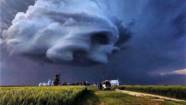 Deretan Foto Fenomena Cuaca Mengerikan, Inikah Kiamat?