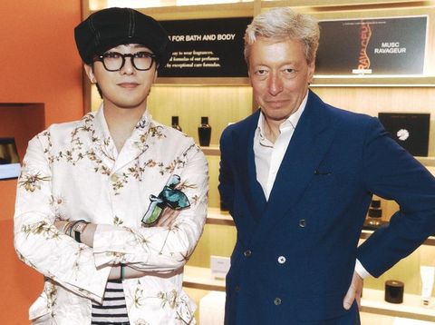 G-Dragon dan Frederic Malle/ Foto: kbizoom.com