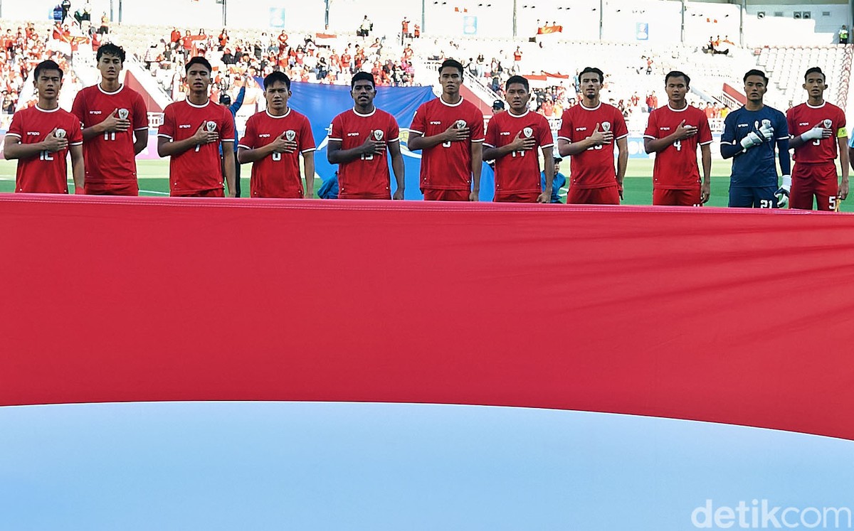 Timnas Indonesia U-23 (Foto: Jalu Pamuncar/detikcom)