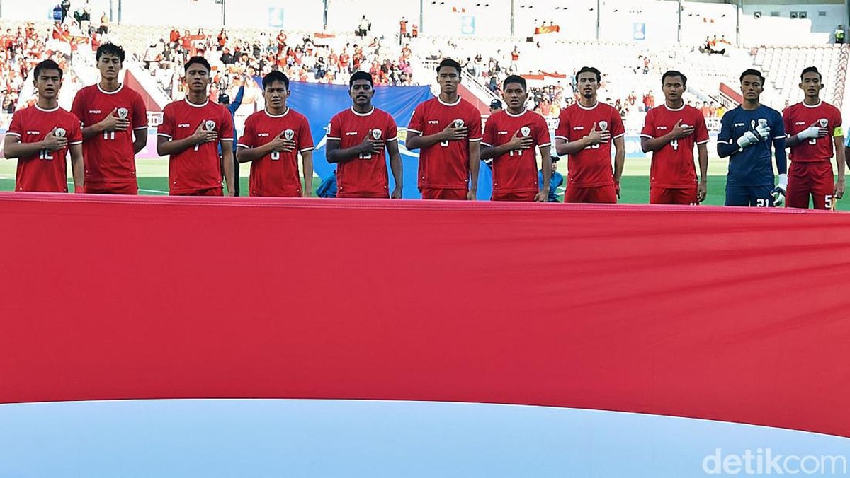 Timnas Indonesia unggul 2-1 atas Korea Selatan di babak pertama (Foto: Jalu Pamuncar)