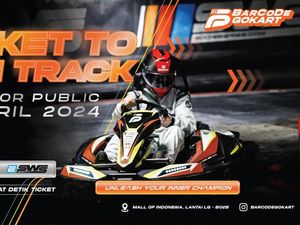 Barcode Gokart: Tiket, Lokasi, dan Syarat untuk Main Gokart Elektrik Barcode Gokart: Tiket, Lokasi, dan Syarat untuk Main Gokart Elektrik