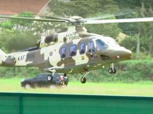 Helikopter Militer Kenya Jatuh, Kepala Pertahanannya Tewas