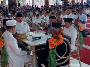 Menteri PUPR-Jaksa Agung Jadi Saksi Pernikahan Anak Gubernur Jambi