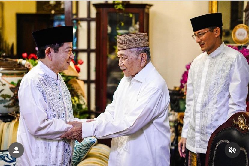 Momen Lebaran Keluarga Sandiaga Uno