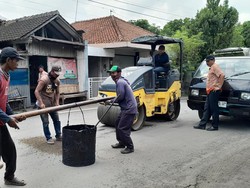 Usai Lebaran, Perbaikan Jalan di Klaten Akan Kembali Dikebut