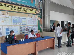 47 Penerbangan dari dan ke Manado Dibatalkan Usai Gunung Ruang Sitaro Erupsi