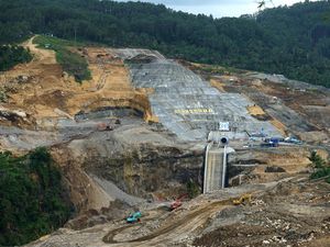Begini Progress Terkini Proyek Bendungan Bagong Trenggalek Begini Progress Terkini Proyek Bendungan Bagong Trenggalek