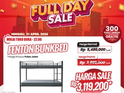 Beli Tempat Tidur Tingkat di Transmart Full Day Sale Ada Potongan Rp 2 Jutaan
