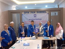 Saingi Harnojoyo, Holda Ambil Formulir Bacalon Pilgub Sumsel di PAN