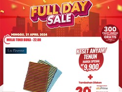 Cuma di Transmart Full Day Sale Besok, Aneka Keset Diobral Murah Meriah