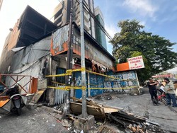 Gedung Dekat Toko Bingkai Mampang Terdampak Kebakaran, Ini Penampakannya