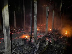 Kandang Terbakar di Blitar, 3 Ribu Ayam Mati-Kerugian Rp 130 Juta