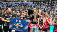 Main 5 Set, Red Sparks Kalahkan Indonesia All Star
