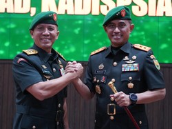 Mayjen TNI Naudi Resmi Serah Terima Tongkat Pangdam II Sriwijaya