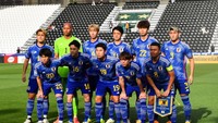 Jepang - 13 shots on target. Lolos 8 besar. Foto: NurPhoto via Getty Images/NurPhoto