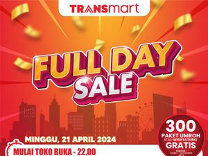 Kulkas Dua Pintu di Transmart Full Day Sale Diskon 3 Jutaan