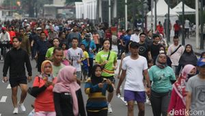 Antusias Warga Ramaikan CFD Setelah 2 Pekan Absen