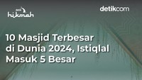 10 Masjid Terbesar di Dunia Versi 2024, Ada Istiqlal!