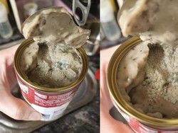 Jijik! Sup Kalengan Ini Isinya Penuh Jamur