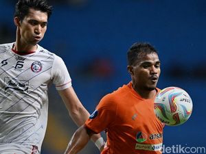 Hasil Liga 1: Borneo FC Dipecundangi Arema FC 1-2