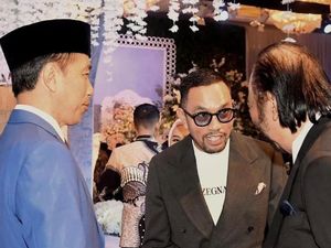 NasDem Ungkap Obrolan Jokowi dan Paloh di Acara Nikahan