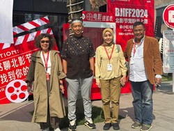 Produser Film LAFRAN Promosikan Karya Anak Bangsa ke Beijing