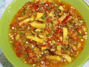 Resep Sambal Mangga Cincang, Pedas Nonjok Penambah Selera Makan