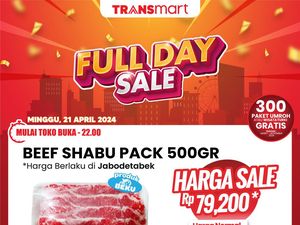 Merapat ke Transmart Full Day Sale! Daging Rendang-Shabu Diobral Murah Meriah