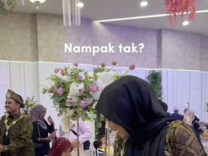 Biking Ngakak, Pengantin Pria Tak Sengaja Pakai Baju Couple dengan Tamu Wanita