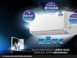 DAIKIN Rilis ZETA Inverter, Solusi AC Hunian Nyaman & Peduli Kesehatan