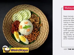 Diledek Netizen, Badan Intelijen Amerika Sebut Nasi Lemak Fat Rice