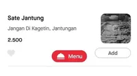 10 Deskripsi Makanan Kocak di Aplikasi Ojek Online, Ada-ada Aja!