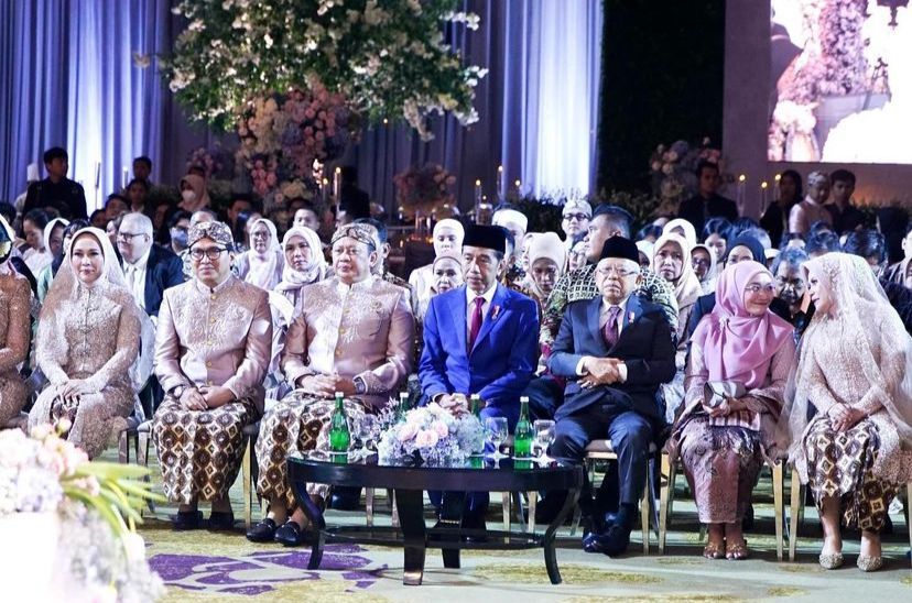 Foto Pernikahan Anak Bambang Soesatyo