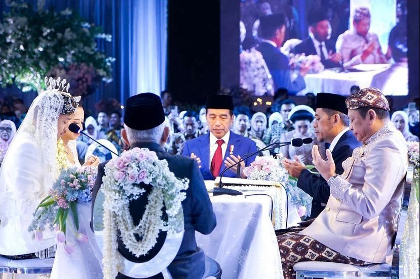 Foto Pernikahan Anak Bambang Soesatyo