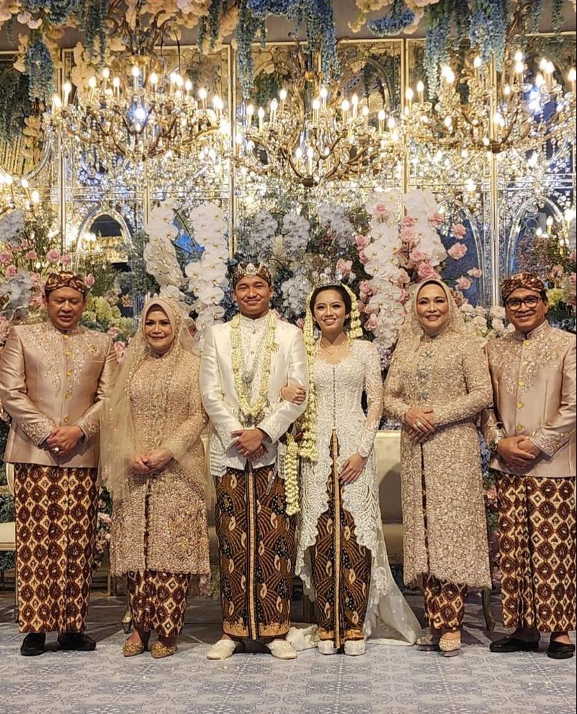Foto Pernikahan Anak Bambang Soesatyo