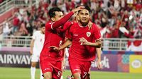 Gasak Yordania 4-1, Indonesia Lolos ke Prempatfinal Piala Asia U-23