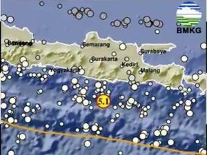 Gempa Pacitan M 5,1 Disebabkan Sesar Aktif di Dasar Laut Gempa Pacitan M 5,1 Disebabkan Sesar Aktif di Dasar Laut