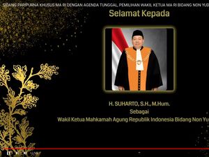 Hakim Agung Suharto Terpilih Jadi Wakil Ketua MA Bidang Non-yudisial Hakim Agung Suharto Terpilih Jadi Wakil Ketua MA Bidang Non-yudisial