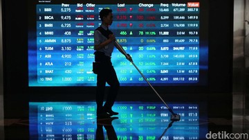 IHSG Ditutup di Level 6.889, Betah di Zona Hijau