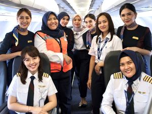 Pelita Air Bikin Kartini Flight, Pilot & Awak Seluruhnya Perempuan