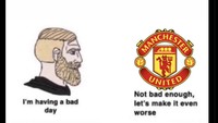 Fans MU pasti ketar-ketir dan bete melihat tim kesayangannya membuang keunggulan tiga gol dan susah payah menang. Foto: dok. Internet/X (Twitter)