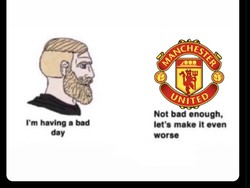 Fans MU pasti ketar-ketir dan bete melihat tim kesayangannya membuang keunggulan tiga gol dan susah payah menang. Foto: dok. Internet/X (Twitter)