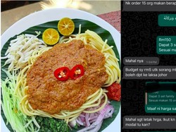 Niat Beli Laksa, Pembeli Ini Malah Nyinyir Sebut Harga Terlalu Mahal