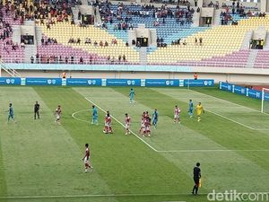 Persis Solo unggul 2-0 Atas Persikabo di Babak Pertama, Zanadin Tampil Impresif