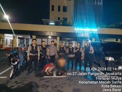 2 Remaja Diduga Begal di Bekasi Ditangkap, Sempat Tabrak Polisi