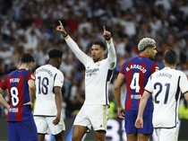 Potret Real Madrid Bungkam Barcelona, Bellingham Jadi Pahlawan
